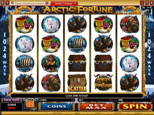Arctic Fortune Online Casino Video Slot Preview