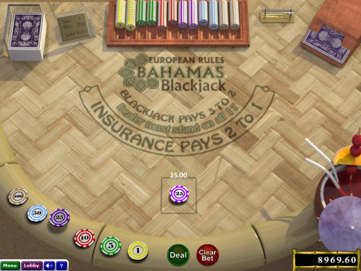 Bahamas Blackjack Video Slot Preview