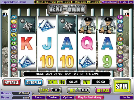 Beat the Bank Video Slot Preview