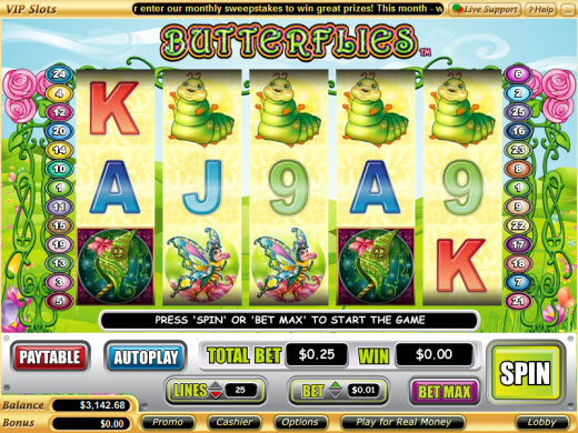 Butterflies Video Slot Preview