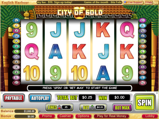 City of Gold Casino Slot Preview