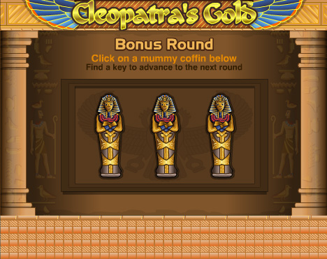 Cleopatra's Gold Video Slot Bonus Round