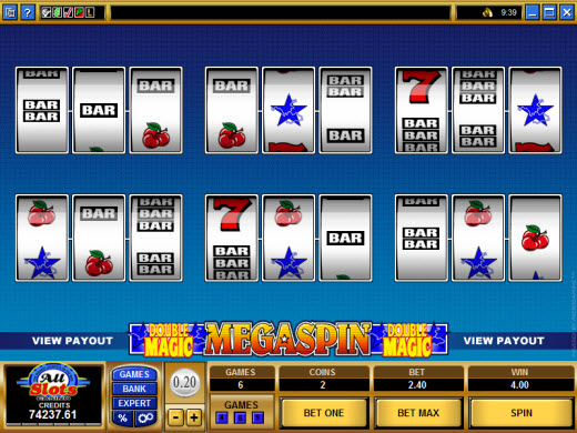 Double Magic MegaSpin Online Casino Video Slot Preview