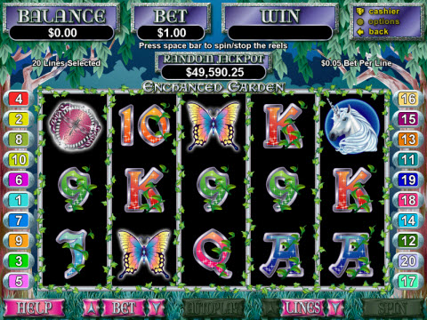 Enchanted Garden Video Slot Preview