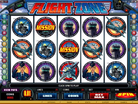 Flight Zone Video Slot Preview