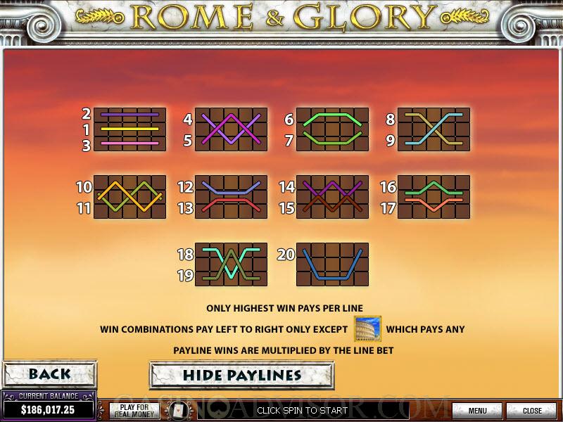 glory casino online