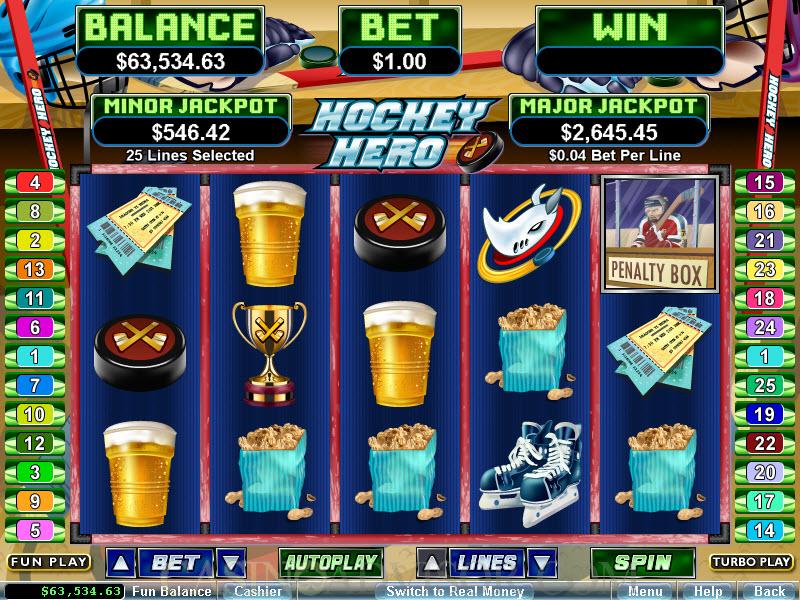 casino hockey online