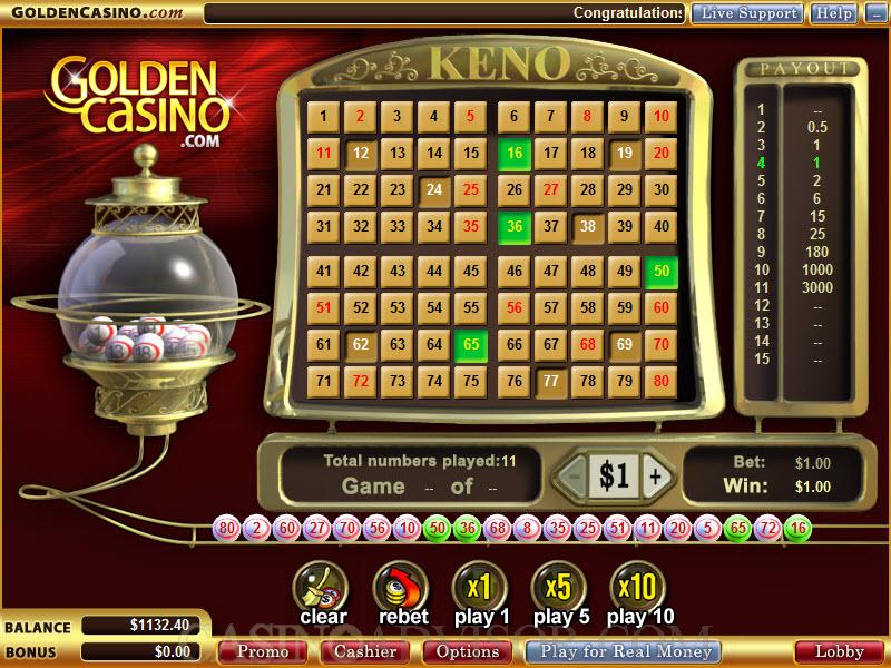 keno games offline free vegas casino