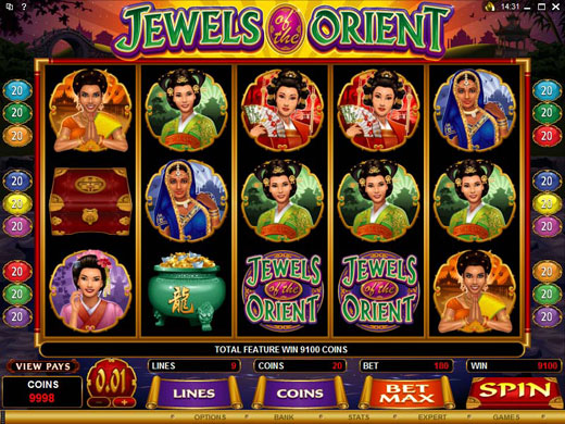 Jewel of the Orient Video Slot Preview
