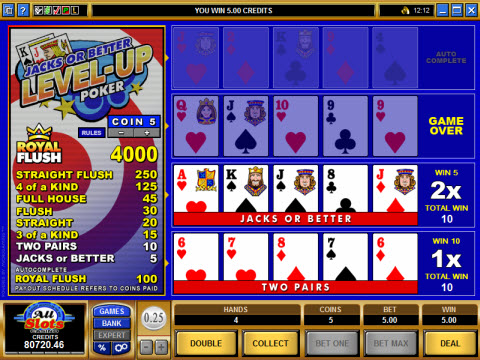 Level Up Video Poker