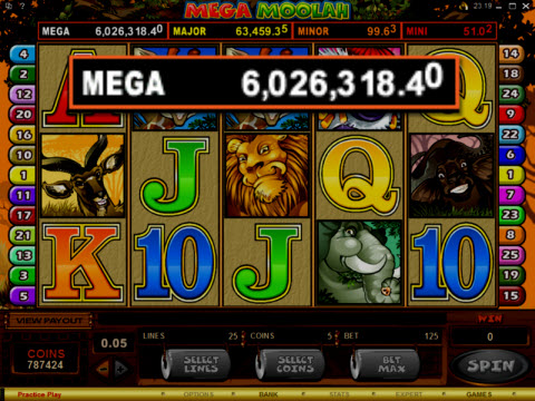 Mega Moolah Crosses $6 Million Dollar Mark