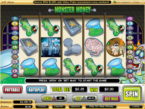 Monster Money Online Casino Video Slot Preview