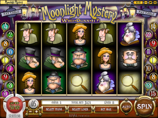 Moonlight Mystery Online Casino Video Slot Preview