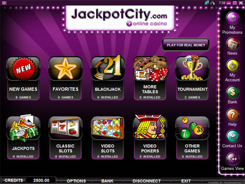New Jackpot City Casino Website Preview