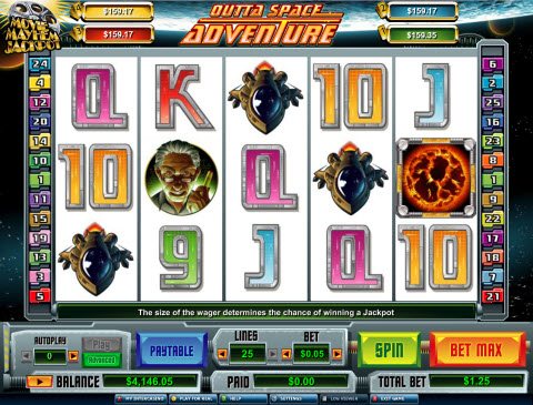 Outta Space Adventure Video Slot Preview