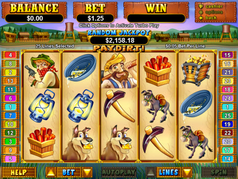 Paydirt Video Slot Preview