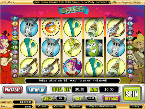 Salsa Video Slot Game Rules Preview