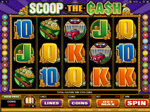 Scoop up the Cash Video Slot Preview