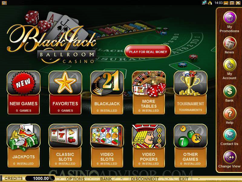 Blackjack Ballroom Online Casino Review