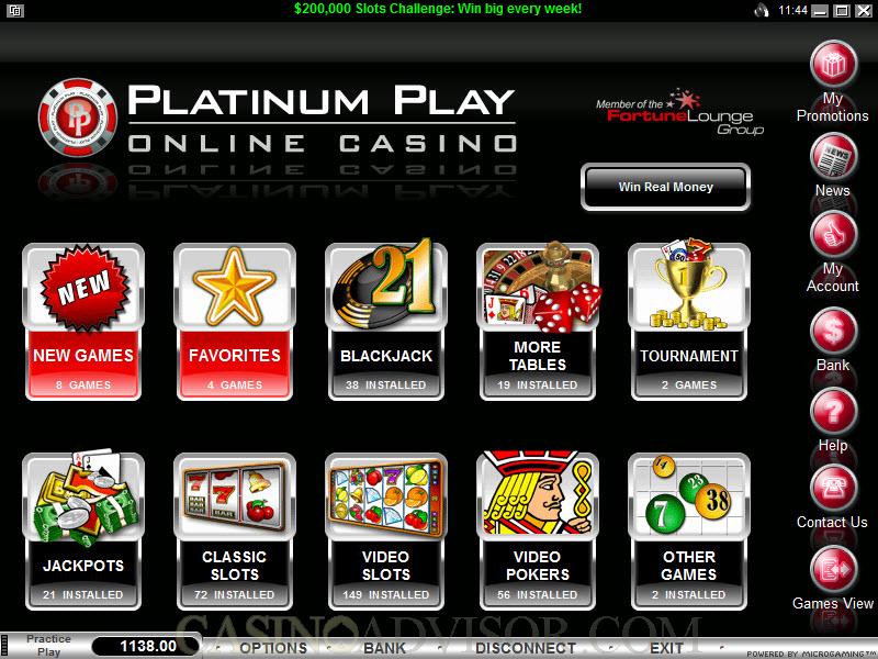 Platinum Play Casino