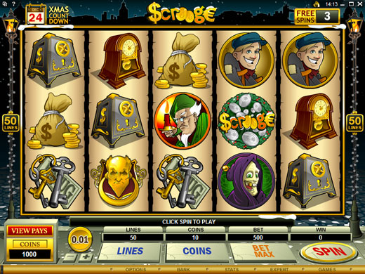 Scrooge Online Casino Video Slot Game Preview