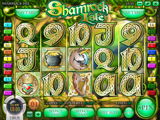 Shamrock Isle Online Casino Video Slot Preview