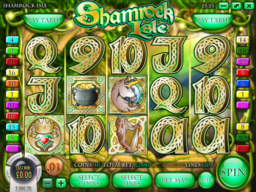 Shamrock Free Games Slot