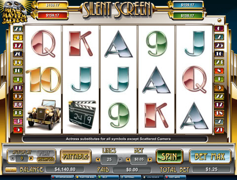 Silent Screen Video Slot Preview