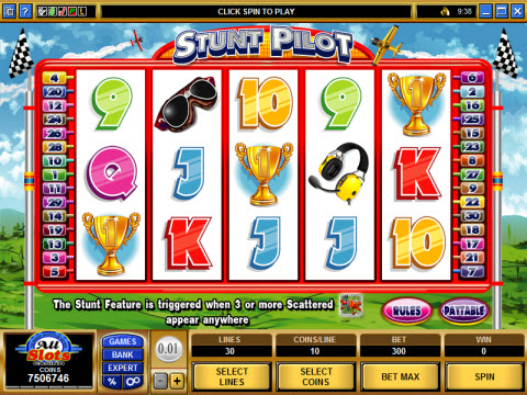 Stunt Pilot Video Slot Game Preview
