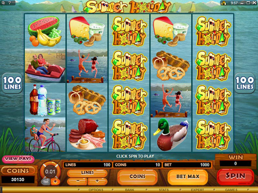 Summer Holidays Video Slot Preview