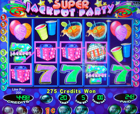 The Super Jackpot Party is the culmination of several earlier versions