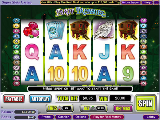 Tarot Treasure Video Slot Preview