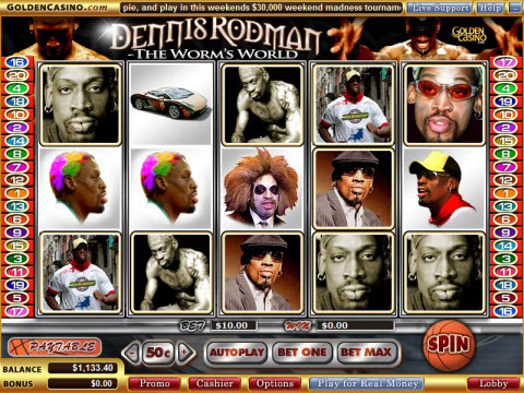 Vegas Technology Dennis Rodman Slot Preview