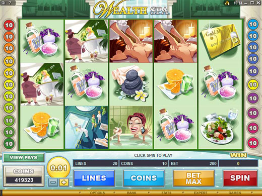 Wealth Spa Video Slot Preview