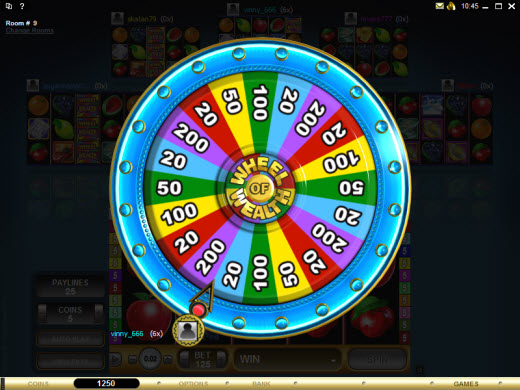 Money Wheel Casino Game Online