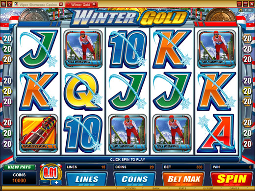 Winter Gold Online Casino Slot Preview