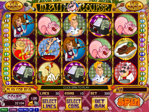 Two online video slot games